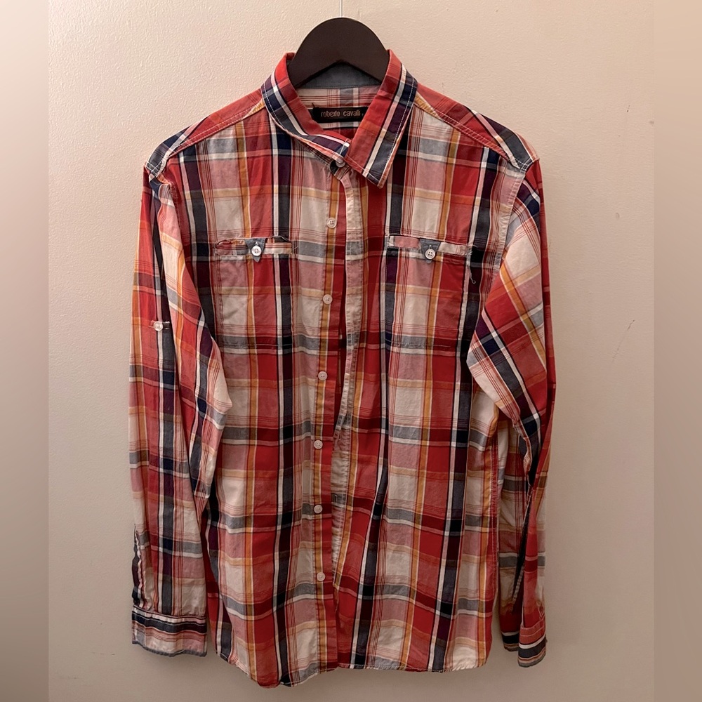 ROBERTO CAVALLI Men’s Long Sleeve